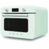 MINIFOUR ANNÉES 50 COMBINÉ VAPEUR LCD 30L CHALEUR BRASSÉE VERT D'EAU