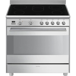 CENTRE DE CUISSON CONCERTO LARGEUR 90CM INOX/PORTE MIROIR