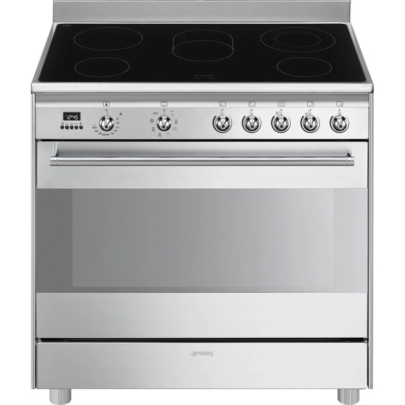 CENTRE DE CUISSON CONCERTO LARGEUR 90CM INOX/PORTE MIROIR