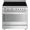 CENTRE DE CUISSON CONCERTO LARGEUR 90CM INOX/PORTE MIROIR