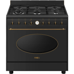 CENTRE DE CUISSON COLONIALE LARGEUR 90CM ANTHRACITE