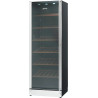 CAVE À VIN 198 BOUTEILLES 368L 2 ZONES PORTE VITRÉE CLASSE G INOX