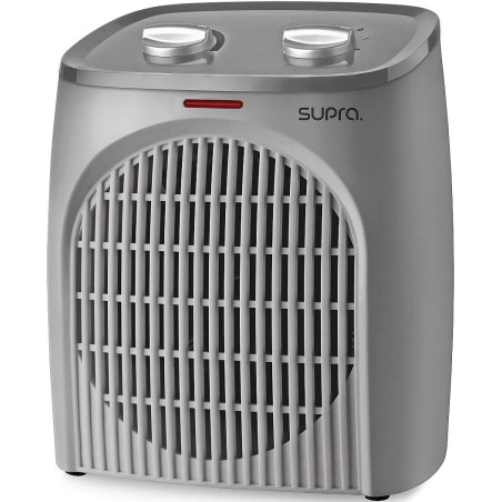 RADIATEUR SOUFFLANT À THERMOSTAT MÉCANIQUE SOUFFLEO 200W GRIS