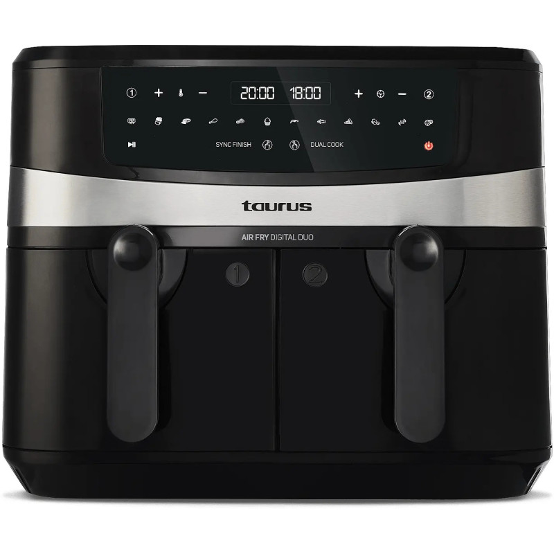 FRITEUSE SANS HUILE AIR FRY DIGITAL DUO 2600W
