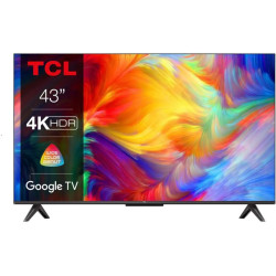 TÉLÉVISEUR LED 43" (109CM) UHD 4K HDR HDMI 2.1 ALLM GOOGLE TV DOLBY ATMOS