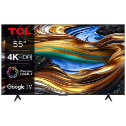 TÉLÉVISEUR LED 140CM UHD HDR GOOGLE TV 2X10W WIFI BLUETOOTH 3XHDMI 2.1 TUNER SATELLITE