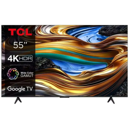 TÉLÉVISEUR LED 140CM UHD HDR GOOGLE TV 2X10W WIFI BLUETOOTH 3XHDMI 2.1 TUNER SATELLITE