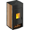 POELE BOIS TERMOVANA SL230000300C3 AURORA 12 MAJOLIQUE CUIR ETANCHE