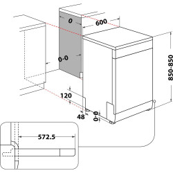 LAVE-VAISSELLE 14 COUVERTS 44DB CLASSE E INOX INVERTER