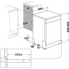 LAVE-VAISSELLE 14 COUVERTS 44DB CLASSE E INOX INVERTER