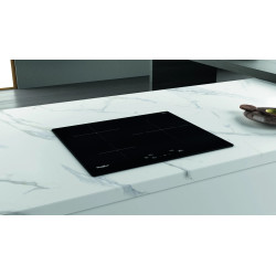 TABLE DE CUISSON INDUCTION 3 ZONES 7200W LARGEUR 60CM NOIR