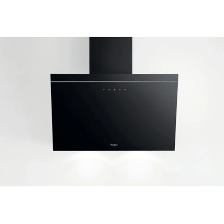 HOTTE VERTICALE LARGEUR 60CM VERRE NOIR