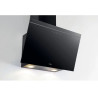 HOTTE VERTICALE LARGEUR 60CM VERRE NOIR
