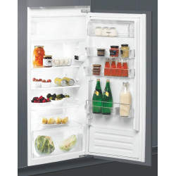 RÉFRIGÉRATEUR INTÉGRABLE 1 PORTE 171+18L CLASSE E NICHE 123CM GLISSIÈRES
