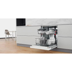 LAVE-VAISSELLE INTÉGRABLE 14 COUVERTS 46dB CLASSE E BANDEAU BLANC