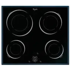 TABLE DE CUISSON INDUCTION 4 ZONES 7400W LARGEUR 58CM NOIR