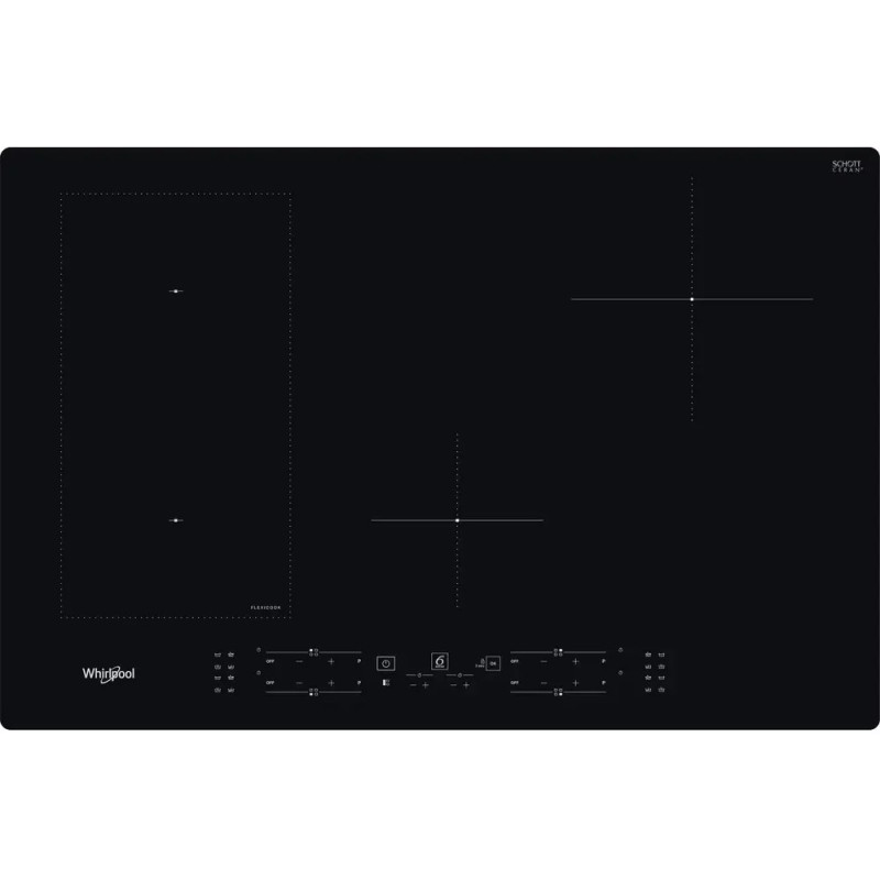 TABLE DE CUISSON INDUCTION 4 ZONES 7200W MULTIZONES FLEXICOOK LARGEUR 77CM NOIR TABLE DE CUISSON INDUCTION 4 ZONES 7200W MULTIZONES FLEXICOOK LARGEUR 77CM NOIR