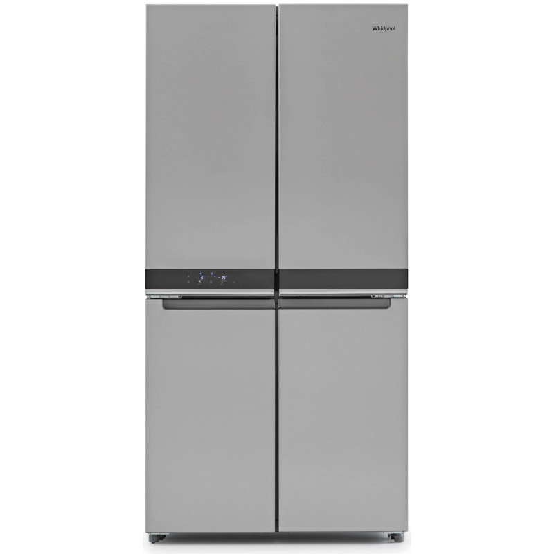 RÉFRIGÉRATEUR 4 PORTES 386+205L H187,5XL90,9CM CLASSE F INOX