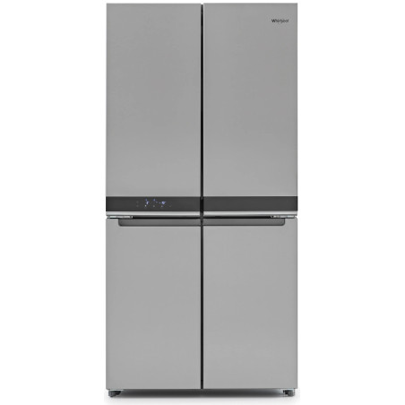 RÉFRIGÉRATEUR 4 PORTES 386+205L H187,5XL90,9CM CLASSE F INOX