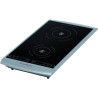 RECHAUD INDUCTION DOMINO WHITE & BROWN PC493
