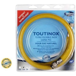 FLEXIBLE GAZ ILLIMITE TOUTINOX