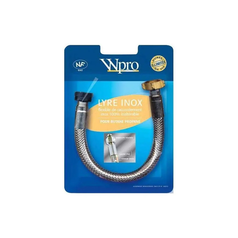 LYRE INOX BUTANE PROPANE 0,35M