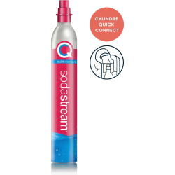 RECHARGE CO2 SODASTREAM CQC CYLINDRE QUICK CONNECT 60L AVEC ÉCHANGE