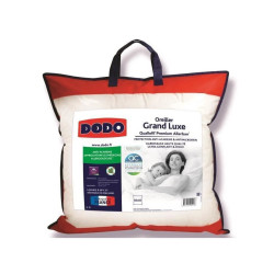 Occasion - DODO Oreiller grand luxe Quallofil Allerban 60x60 cm blanc