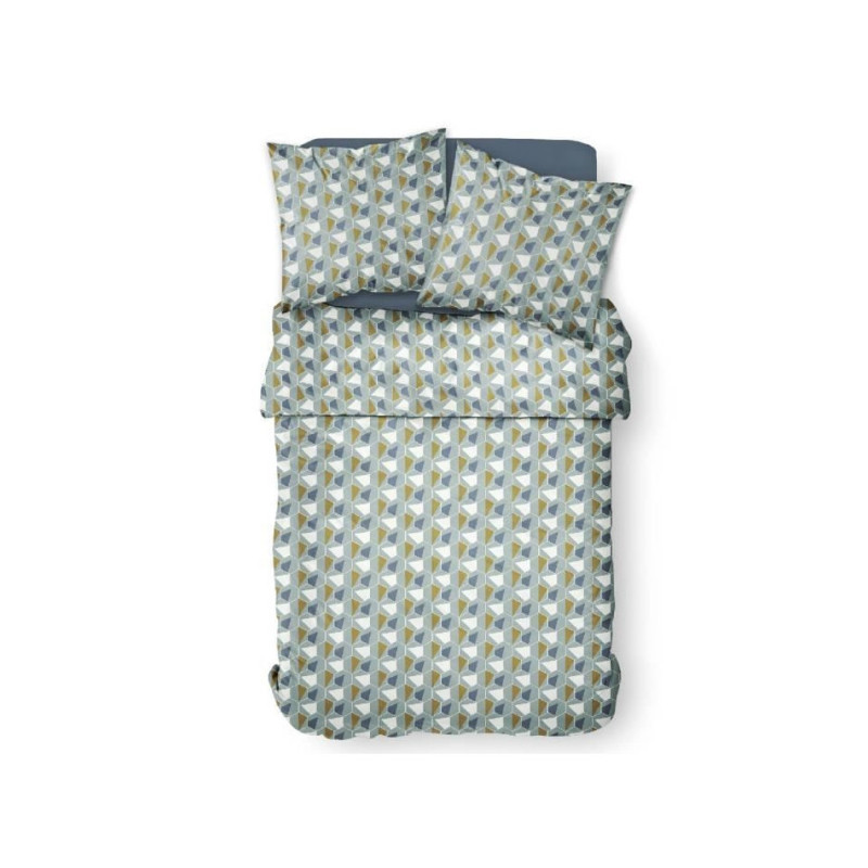 Occasion - PARURE DE LIT TODAY - HOUSSE DE COUETTE 240X260 + 2 TAIES D OREILLER 63X63 - 100% COTON 57 fils - Mawira 2.19