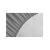 Occasion - LOVELY HOME Drap Housse 100% Coton 180x200cm - Bonnet 35cm - Gris clair