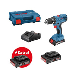 Occasion-Perceuse-visseuse Bosch Professional GSR 18V-21 + 3 batteries 2,0Ah + chargeur GAL 18V-20 - 0615990L88