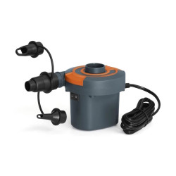 Occasion-BESTWAY Pompe a air électrique / gonfleur Sidewinder branchement secteur et allume-cigares - 490 L/mn