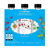 Occasion-SODASTREAM Pack de 3 bouteilles de gazéification grand modele - Motif de bouteilles aléatoires