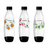 Occasion-SODASTREAM Pack de 3 bouteilles de gazéification grand modele - Motif de bouteilles aléatoires