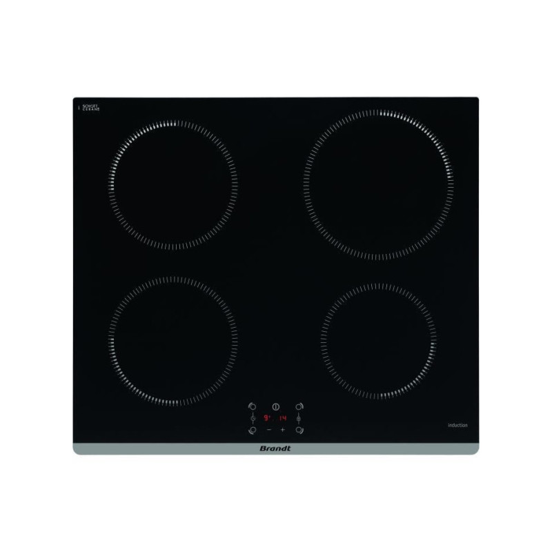 Occasion - Plaque induction BRANDT - 4 feux - 60 CM - TI464B