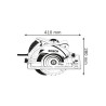 Occasion - Scie circulaire Bosch Professional GKS 85G - 060157A900