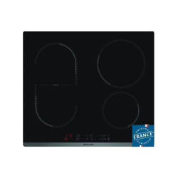 Occasion -Table de cuisson induction - 4 zones - 3600 W - L 58 x P51 cm - Revetement verre - Noir BRANDT BPI6427B -