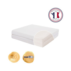 Occasion - CANDIDE Matelas Bébé Pliant 2 Parties Ecru