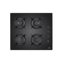 Occasion - Table 4 foyers CONTINENTAL EDISON - Gaz - Verre noir