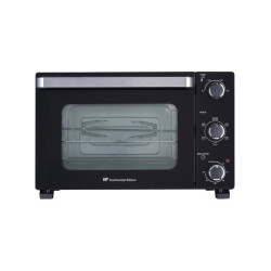 Occasion - CONTINENTAL EDISON CEMF28B2 - Minifour électrique 28L noir - 1500W - Rotissoire, Convection naturelle