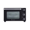Occasion - CONTINENTAL EDISON CEMF28B2 - Minifour électrique 28L noir - 1500W - Rotissoire, Convection naturelle