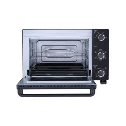 Occasion - CONTINENTAL EDISON CEMF28B2 - Minifour électrique 28L noir - 1500W - Rotissoire, Convection naturelle
