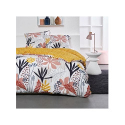 Occasion - Parure de lit - TODAY Sunshine - 240x220 cm - 2 personnes - coton imprimé floral