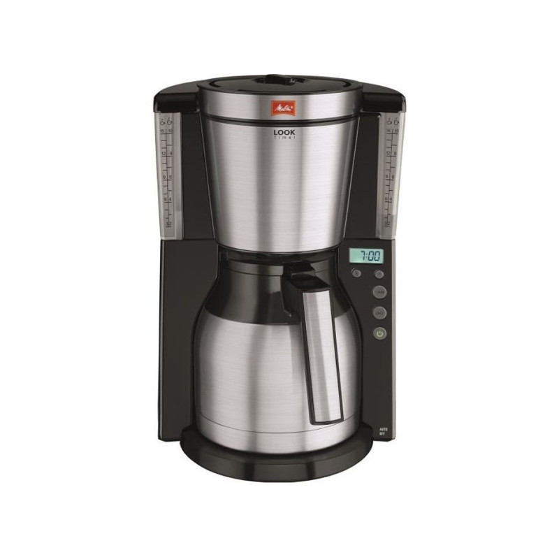 Occasion - Cafetiere filtre programmable MELITTA Look IV Therm Timer avec verseuse isotherme - Noir