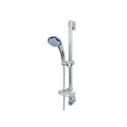 Occasion - ROUSSEAU Barre de douche + douchette sans robinet Heko - Chromé