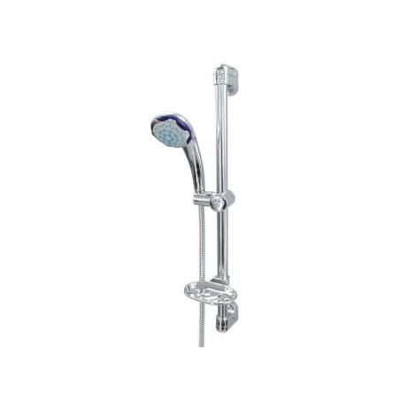 Occasion - ROUSSEAU Barre de douche + douchette sans robinet Heko - Chromé