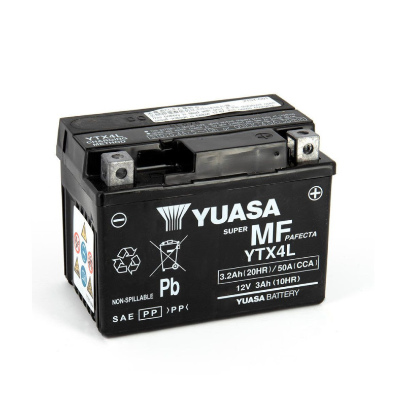 Occasion - Batterie YTX4l SLA - AGM - Sans Entretien - Prête Ã  l'emploi.