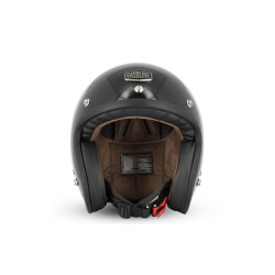 Occasion -Casque Jet Cafe Racer S250 Noir Pailleté Brillant - Taille M
