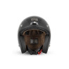 Occasion -Casque Jet Cafe Racer S250 Noir Pailleté Brillant - Taille M
