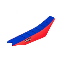 Occasion - HOUSSE DE SELLE BETA RR-RS - TOP BLUE- SIDE RED-STRIPES BLUE